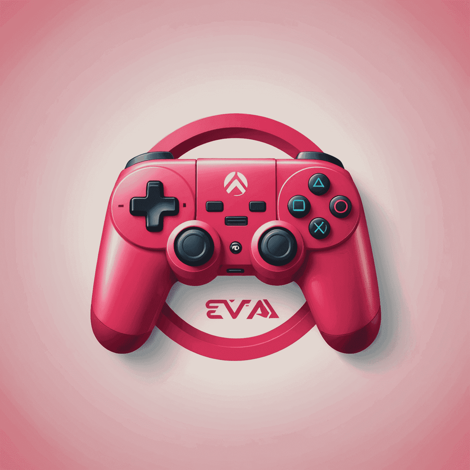 Game Workspace India logo featuring a stylized game controller icon in red and pink colors